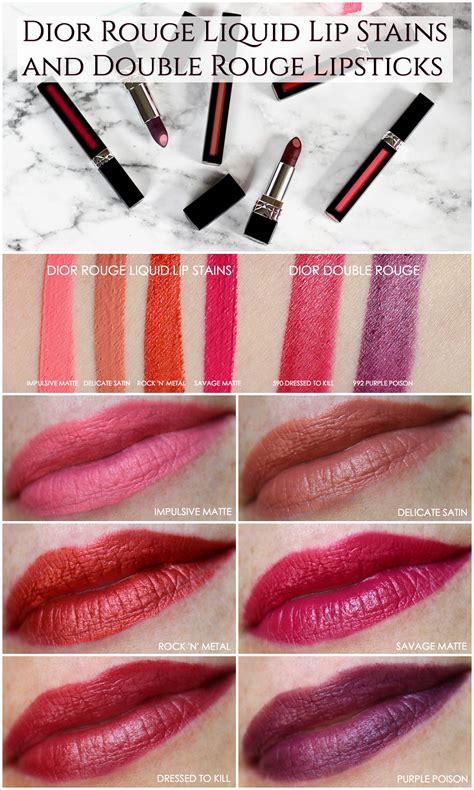 rouge dior liquid lip stain|christian Dior lipstick shades.